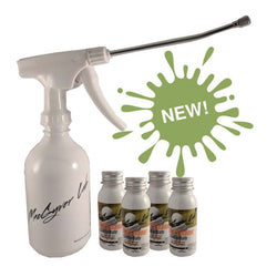 AIRCONcare Organic Non-Toxic Air Conditioner Cleaner x 4 Standard Wash (500ml of Air Conditioner Coil Cleaner Mixed) by MacGyver Lab