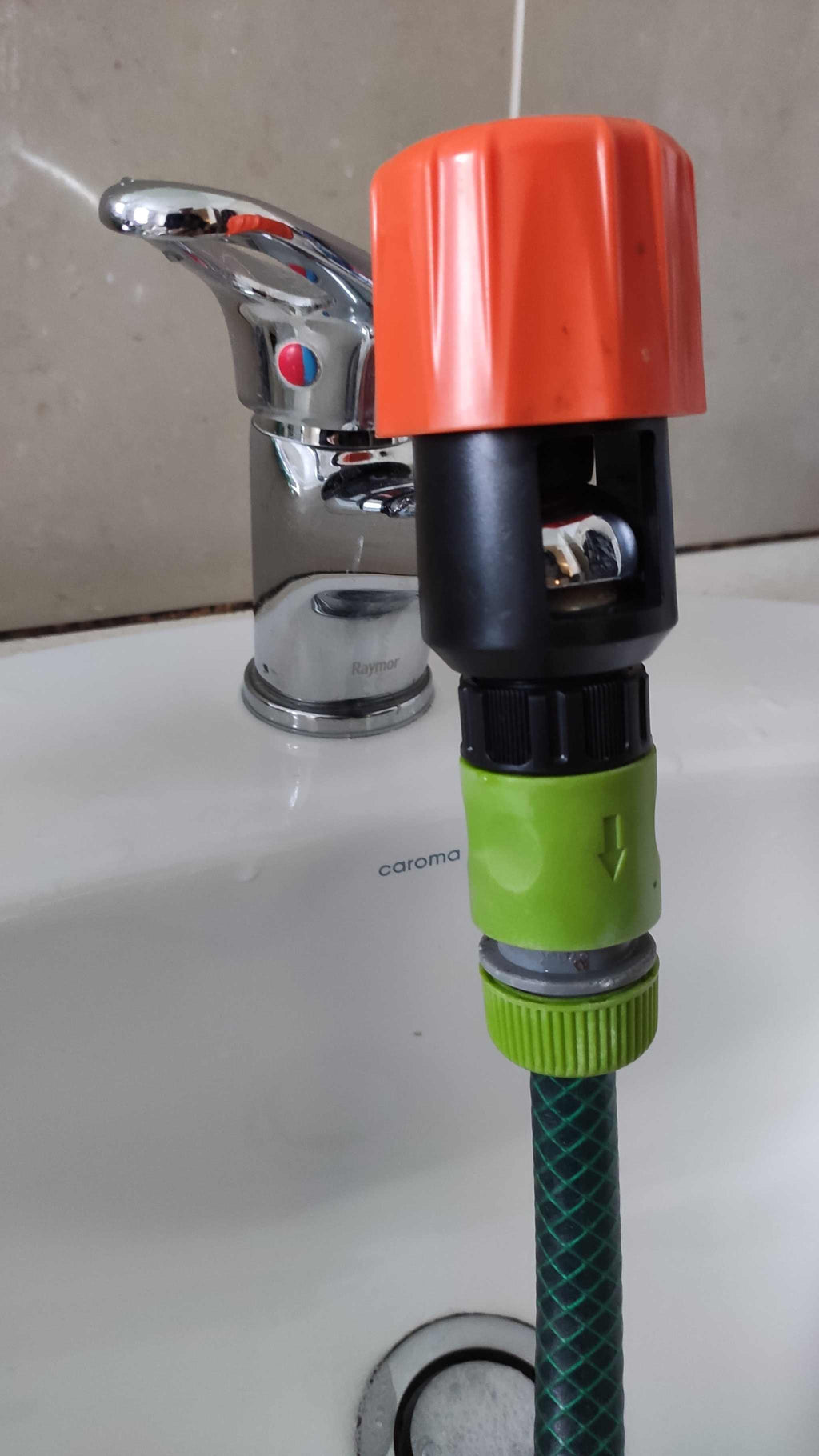 Air Conditioner Sprayer / Kitchen & Toilet Tap Adaptor (Hot Water)